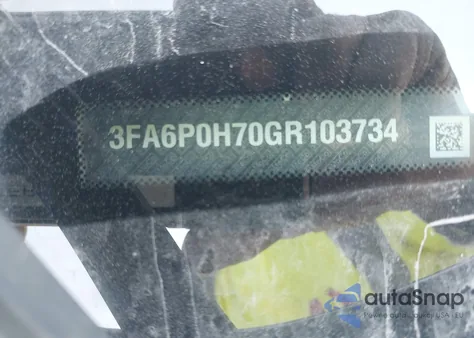 2016 Ford Fusion Se from USA, damaged, VIN 3FA6P0H70GR103734